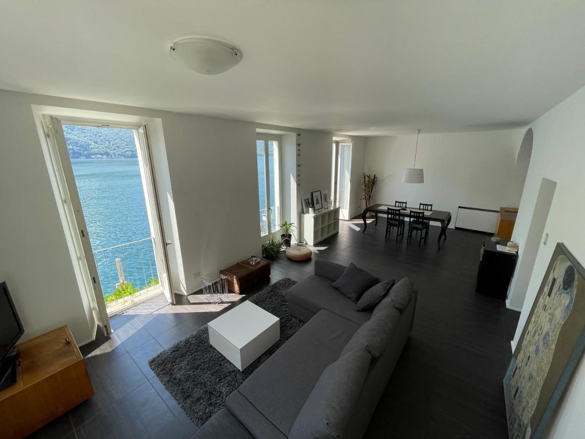 Lugano Lake, Nido Del Cigno Oria  Buitenkant foto